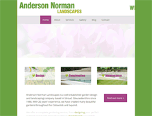 Tablet Screenshot of andersonnormanlandscapes.co.uk